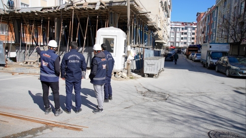 İnşaat Alanlarında Çevre ve Güvenlik Denetimi Yapıldı