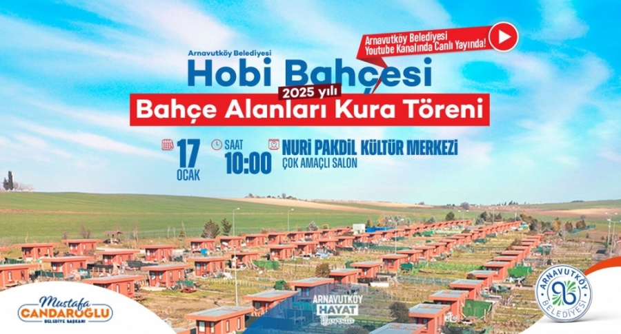 Doğanın Kalbinde Yeni Bir Başlangıç: Arnavutköy Hobi Bahçesi Kuraları Çekiliyor