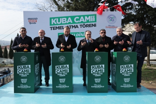 Kuba Camii’nin Temeli Dualarla Atıldı