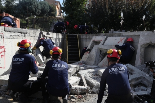 Arnavutköy’de Gerçeğini Aratmayan Tatbikat